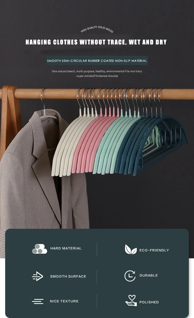 half round pvc coating metal hangers Factory price